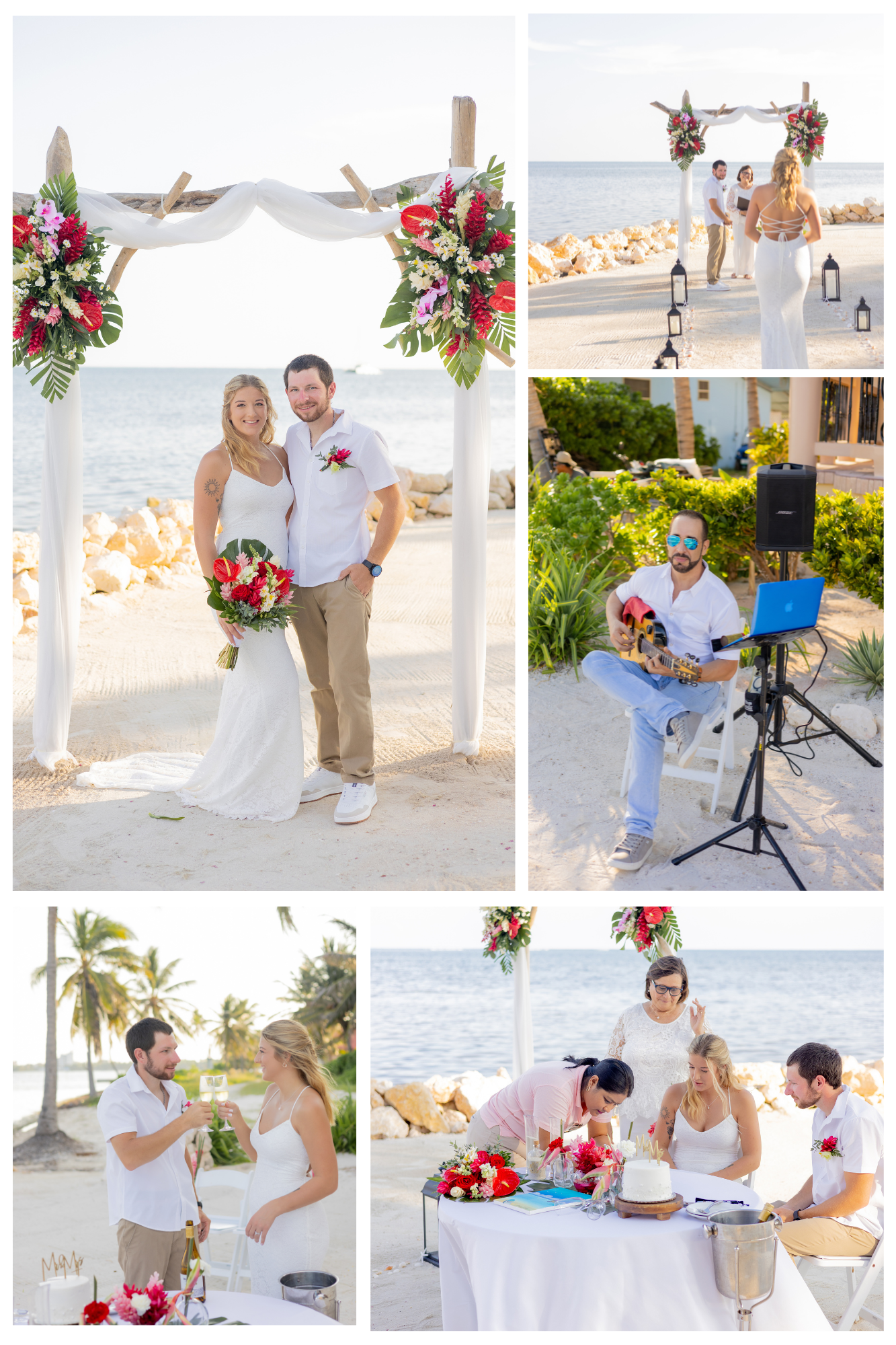 beach wedding