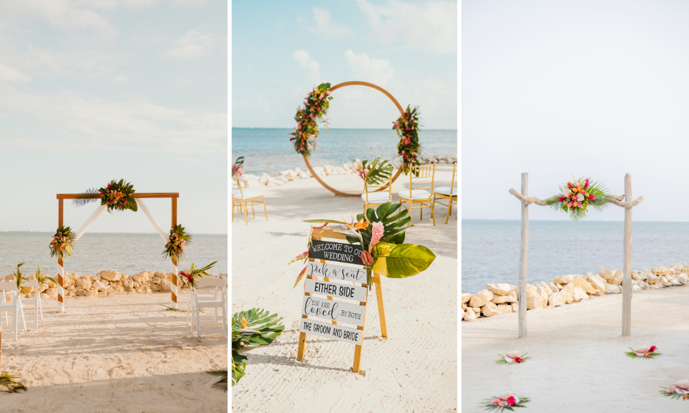 beach wedding