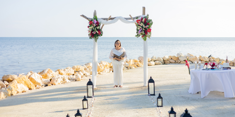 beach wedding